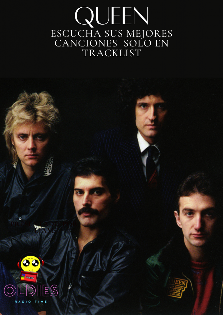 La Banda Queen posando para la presentación de sus mejores canciones